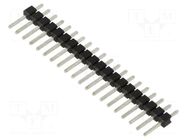 Connector: pin strips; pin header; male; PIN: 20; straight; THT HARWIN