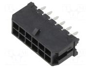Connector: wire-board; socket; male; PIN: 12; Micro-Fit 3.0; 3mm MOLEX