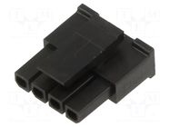 Connector: wire-board; plug; female; PIN: 4; Micro-Fit 3.0; 3mm; 1x4 MOLEX