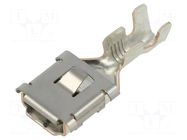 Terminal: flat; 2.5÷4mm2; crimped; straight; female; tinned; copper MTA