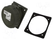 Connector: AC supply 3-phase; socket; female; 32A; 230VAC; IP67 PCE