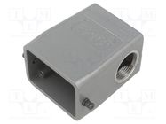 Enclosure: for HDC connectors; EPIC H-B; size H-B 6; high; M25 LAPP