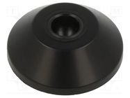 Foot; Base dia: 59mm; steel; H: 18mm 