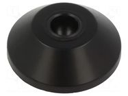 Foot; Base dia: 59mm; steel; H: 18mm FATH