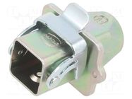 Enclosure for connectors: HDC; size 3A; Han® A,Han® EMC; EMC HARTING