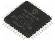 IC: dsPIC microcontroller; 64kB; 8kBSRAM; TQFP44; 3÷3.6VDC; DSPIC MICROCHIP TECHNOLOGY