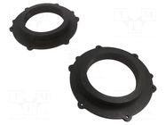 Spacer ring; MDF; 165mm; Porsche; impregnated; 2pcs. BASSER