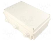 Enclosure: junction box; X: 150mm; Y: 235mm; Z: 75mm; wall mount JONEX