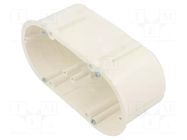 Enclosure: junction box; Ø: 62mm; Z: 60mm; plaster embedded; deep JONEX