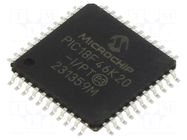 IC: PIC microcontroller; 64MHz; 1.8÷3.6VDC; SMD; TQFP44; PIC18 MICROCHIP TECHNOLOGY