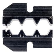 KNIPEX 97 49 20 Crimping die for F-connectors for TV and satellite connections 