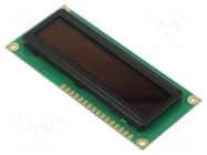 Display: OLED; graphical; 2.4"; 100x16; Dim: 80x36x10mm; blue; 1x16 RAYSTAR OPTRONICS
