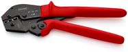 KNIPEX 97 52 06 SB Crimping Pliers for two-hand operation with non-slip plastic grips burnished 250 mm