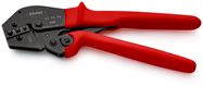 KNIPEX 97 52 09 SB Crimping Pliers for two-hand operation with non-slip plastic grips burnished 250 mm