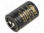 Capacitor: electrolytic; SNAP-IN; 5.6mF; 100VDC; Ø35x50mm; ±20% KEMET