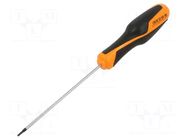 Screwdriver; hex key; HEX 1.5mm; BETAGRIP; Blade length: 100mm BETA