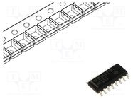 IC: digital; 4 to 1 line,multiplexer,data selector; SMD; SO16 TEXAS INSTRUMENTS