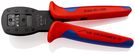 KNIPEX 97 54 24 Crimping Pliers for micro plugs parallel crimping with multi-component grips burnished 190 mm