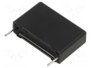 Capacitor: polyester; 1uF; 160VAC; 250VDC; 22.5mm; ±10%; THT VISHAY