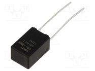 Capacitor: polyester; 100nF; 160VAC; 250VDC; 5mm; ±5%; THT VISHAY