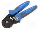 Tool: for crimping; insulated solder sleeves; 0.08÷16mm2 BM GROUP