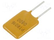 Fuse: PTC polymer; 8A; Imax: 100A; THT; PTR016V; bag EATON/BUSSMANN