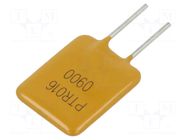 Fuse: PTC polymer; 9A; Imax: 100A; THT; PTR016V; bag EATON/BUSSMANN