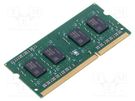 DRAM memory; DDR3 SODIMM; 1600MHz; 1.35÷1.5VDC; industrial; 256x8 GOODRAM INDUSTRIAL