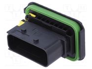 Connector: automotive; socket; male; MCP 1.5K,MCP 2.8; 60V; PIN: 16 TE Connectivity