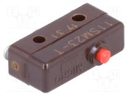 Microswitch SNAP ACTION; 1A/125VAC; 1A/30VDC; without lever HONEYWELL
