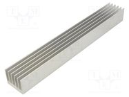 Heatsink: extruded; grilled; universal; aluminium; L: 304.8mm; raw 