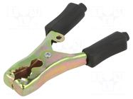 Crocodile clip; 40A; Grip capac: max.13mm; Overall len: 76mm MUELLER ELECTRIC