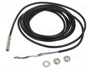 Sensor: inductive; OUT: NPN / NC; 0÷1.2mm; 10÷30VDC; M5; 2m; IP67 OMRON