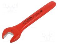 Wrench; insulated,single sided,spanner; 17mm; 110/2VDEDP UNIOR