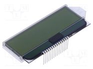 Display: LCD; alphanumeric; FSTN Positive; 16x2; 76x28.7x6mm; LED DISPLAY ELEKTRONIK