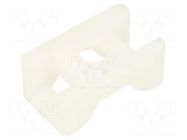 Holder; screw; polyamide; natural; A: 11mm; B: 14.2mm; C: 23.4mm LAPP