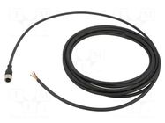 Cable: for sensors/automation; M12; PIN: 8; straight; 5m; plug; XZCP TELEMECANIQUE SENSORS
