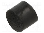 Heat shrink boot; angular,glued; 18mm; black; -75÷150°C; RAYCHEM TE Connectivity