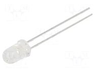LED; yellow; 5mm; 1800÷3000mcd; 20°; Front: convex; 2÷2.5VDC KINGBRIGHT ELECTRONIC