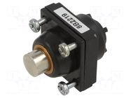 Driving head; pin plunger Ø10mm; plastic TELEMECANIQUE SENSORS