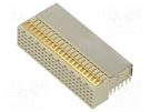 Connector: PCB to PCB; female; PIN: 110; 2mm; Z-PACK; gold-plated TE Connectivity