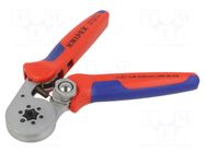 Tool: for crimping; insulated solder sleeves; 0.08÷10mm2 KNIPEX