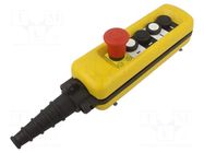 Control cassette; Harmony XAC; No.of butt: 5; mushroom,round SCHNEIDER ELECTRIC