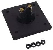 SOCKET, LOW PROFILE, 2 POLE