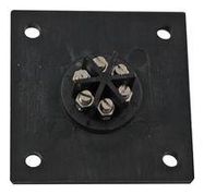 CIRCULAR CONNECTOR, PLUG, 6POS, SCREW