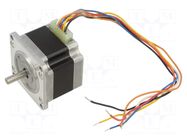 Motor: DC; 2-phase,stepper,unipolar; 24VDC; step 1,8°; 0.39Nm; 2A SANYO DENKI