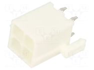 Connector: wire-board; socket; male; PIN: 4; Mini-Fit Jr; straight MOLEX