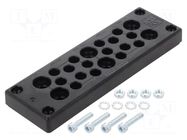 Multigate grommet; polycarbonate; -30÷110°C; SKINTOP® LAPP