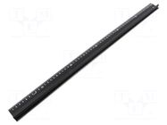 Ruler; L: 0.6m; black TAJIMA