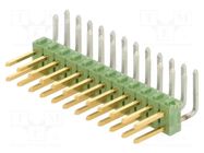 Connector: pin strips; pin header; male; PIN: 24; AMPMODU MOD II TE Connectivity